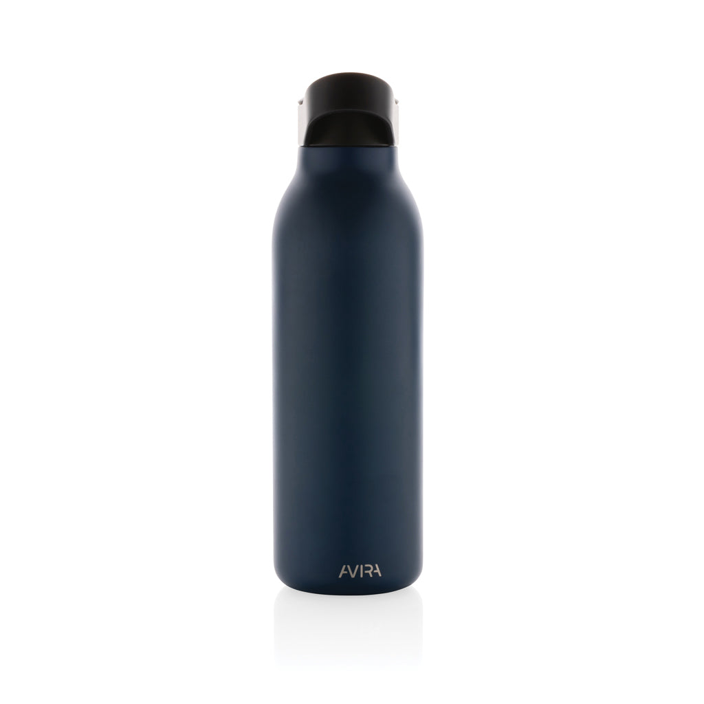 Avira Ara RCS Re-Steel Fliptop Wasserflasche 500ml – navy blau