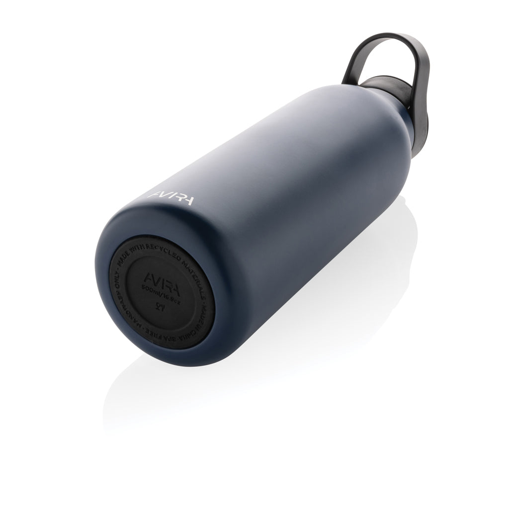 Avira Ara RCS Re-Steel Fliptop Wasserflasche 500ml – navy blau
