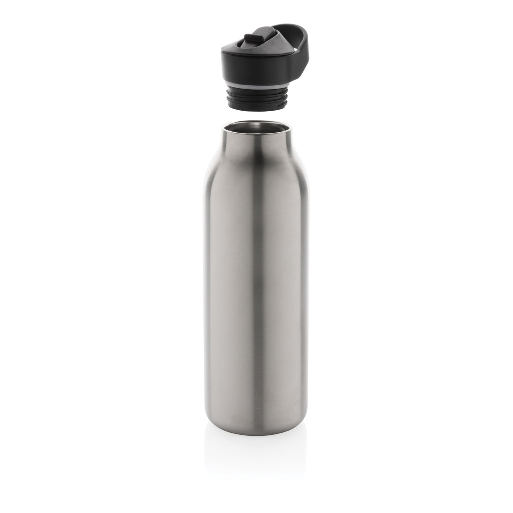 Avira Ara RCS Re-Steel Fliptop Wasserflasche 500ml – silber