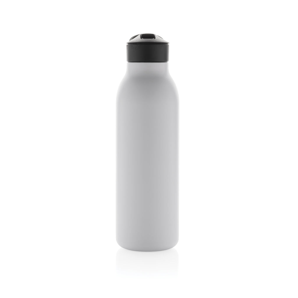 Avira Ara RCS Re-Steel Fliptop Wasserflasche 500ml – weiß