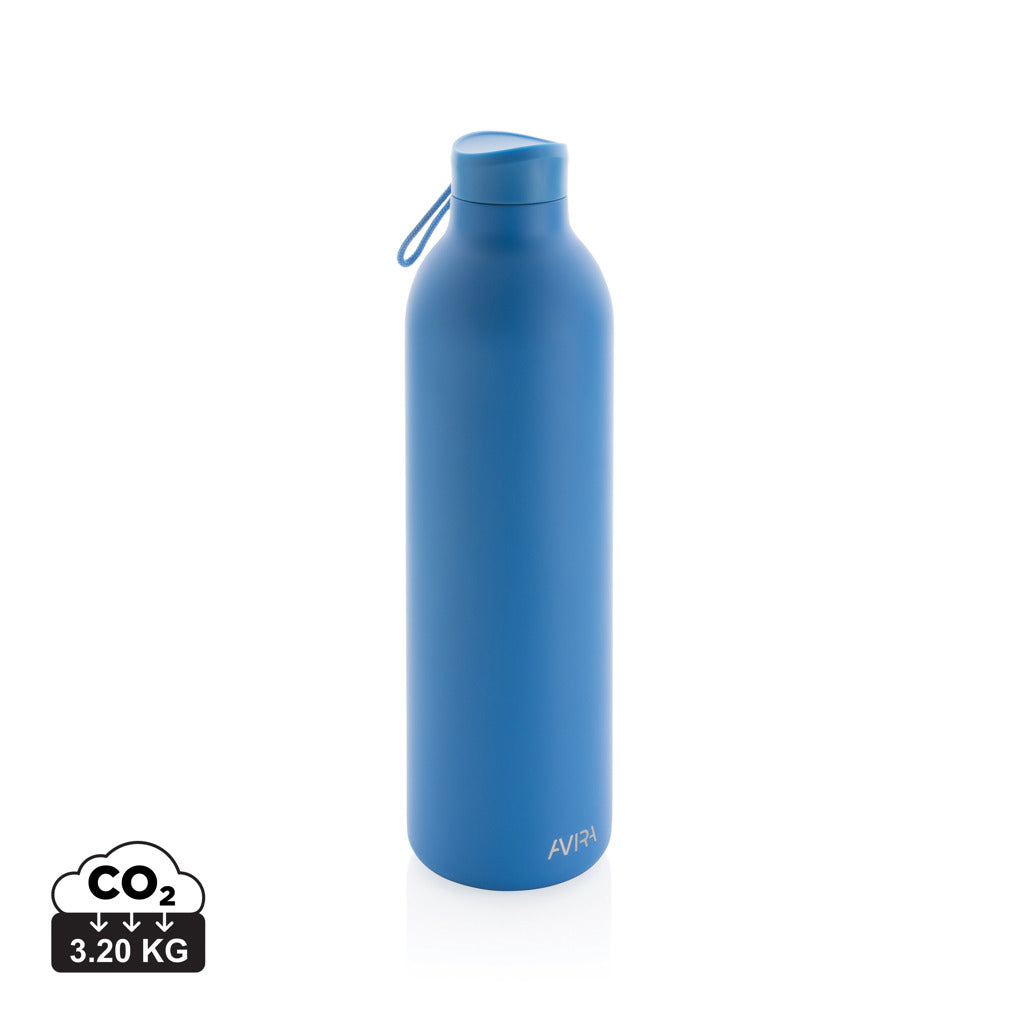 Avira Avior RCS recycelte Stainless-Steel Flasche 1L – blau
