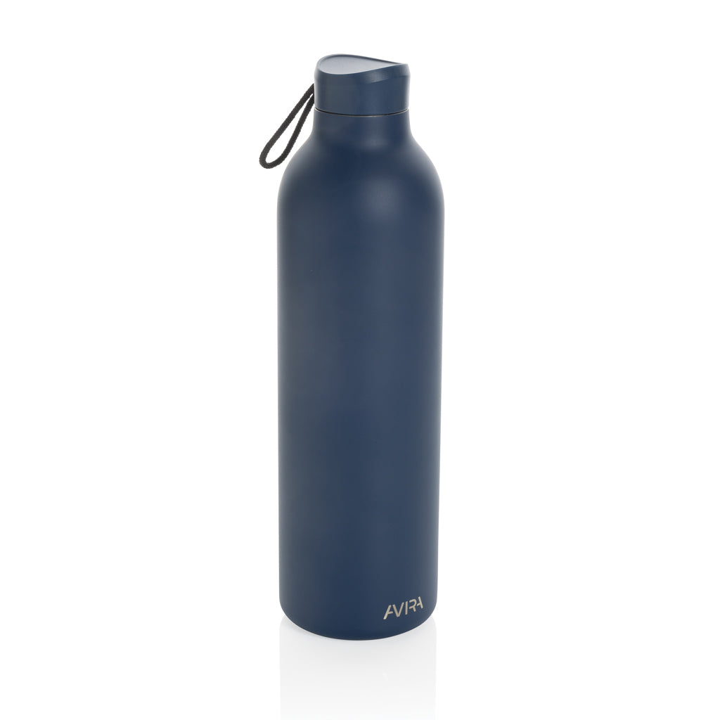 Avira Avior RCS recycelte Stainless-Steel Flasche 1L – navy blau