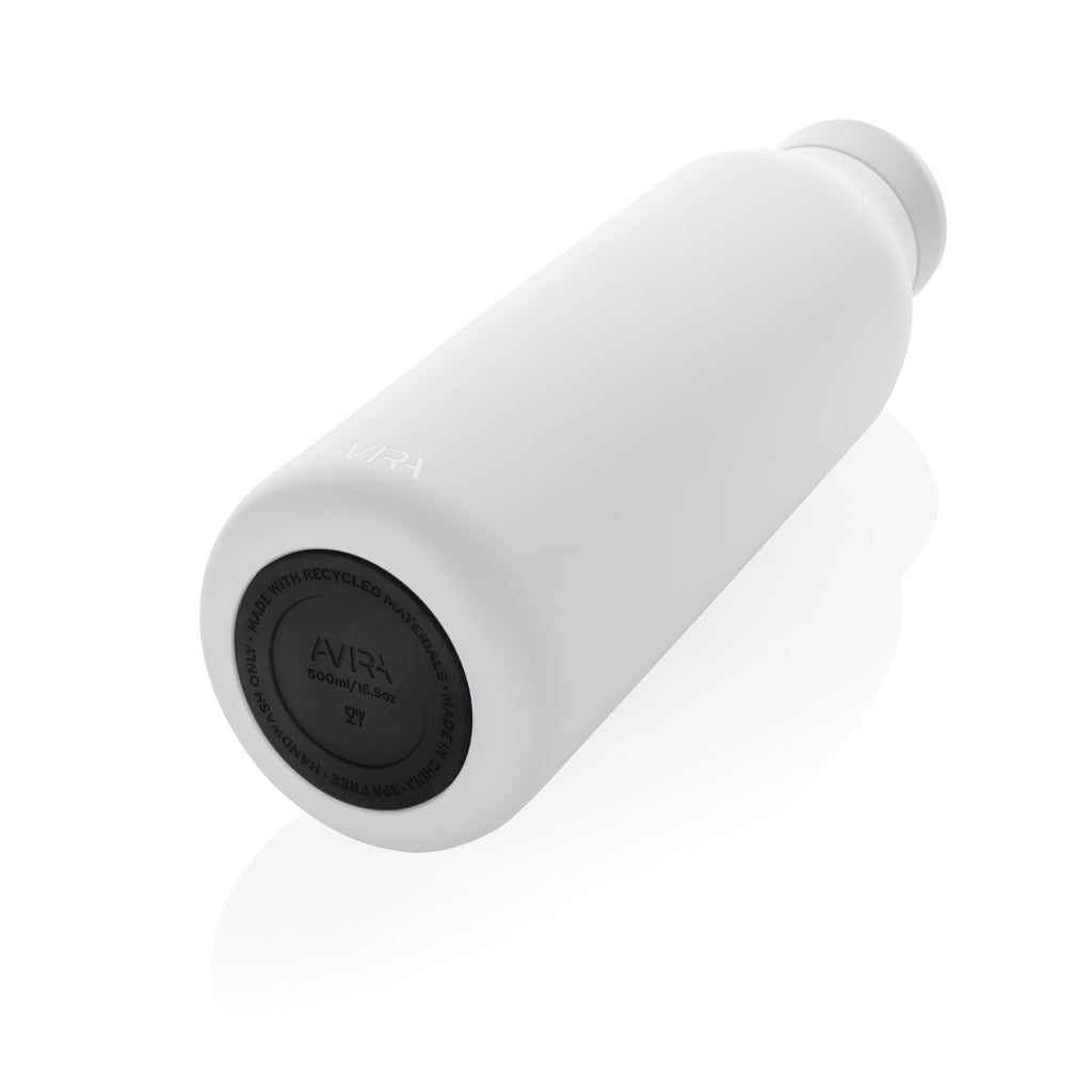 Avira Avior RCS recycelte Stainless-Steel Flasche 500ml – weiß