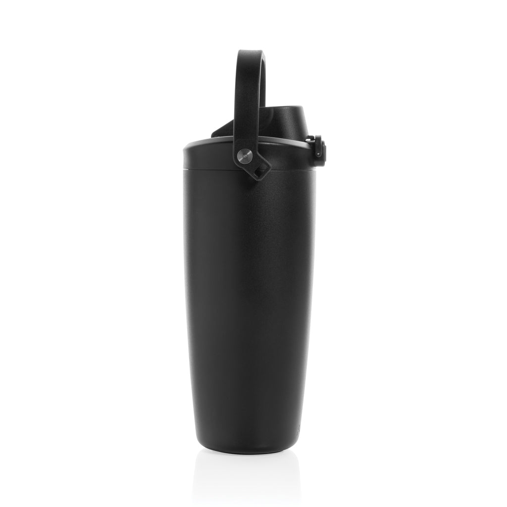 Avira Ayala Crossbody Duosip Becher aus RCS rec. Stahl – schwarz