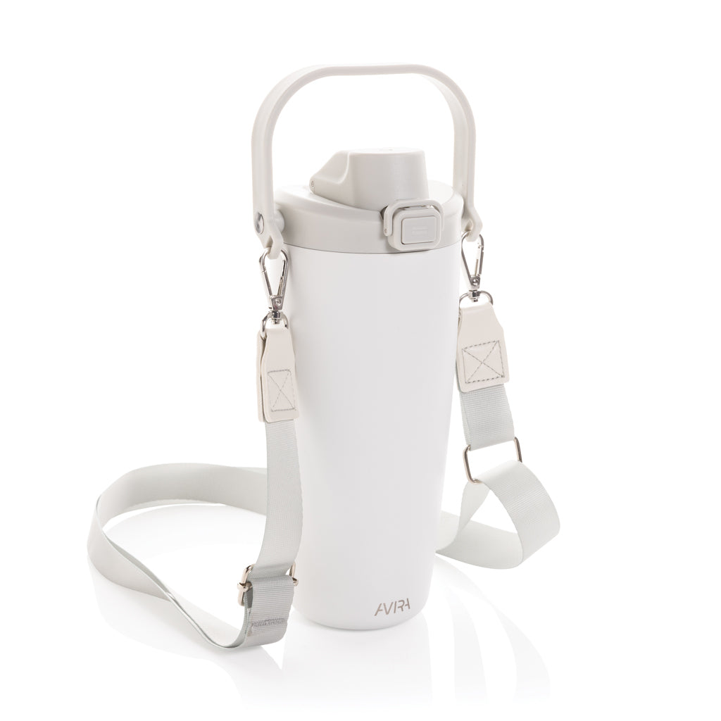 Avira Ayala Crossbody Duosip Becher aus RCS rec. Stahl – weiß