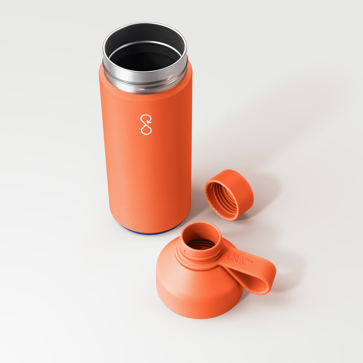 B-Corp zertifizierte Thermosflasche als Werbegeschenk im B2B