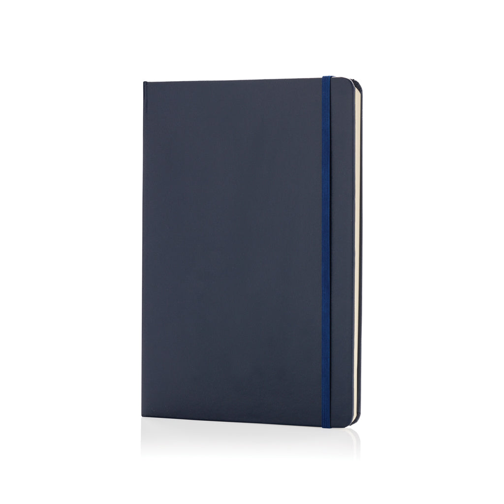 Basic Hardcover Notizbuch A5 – navy blau