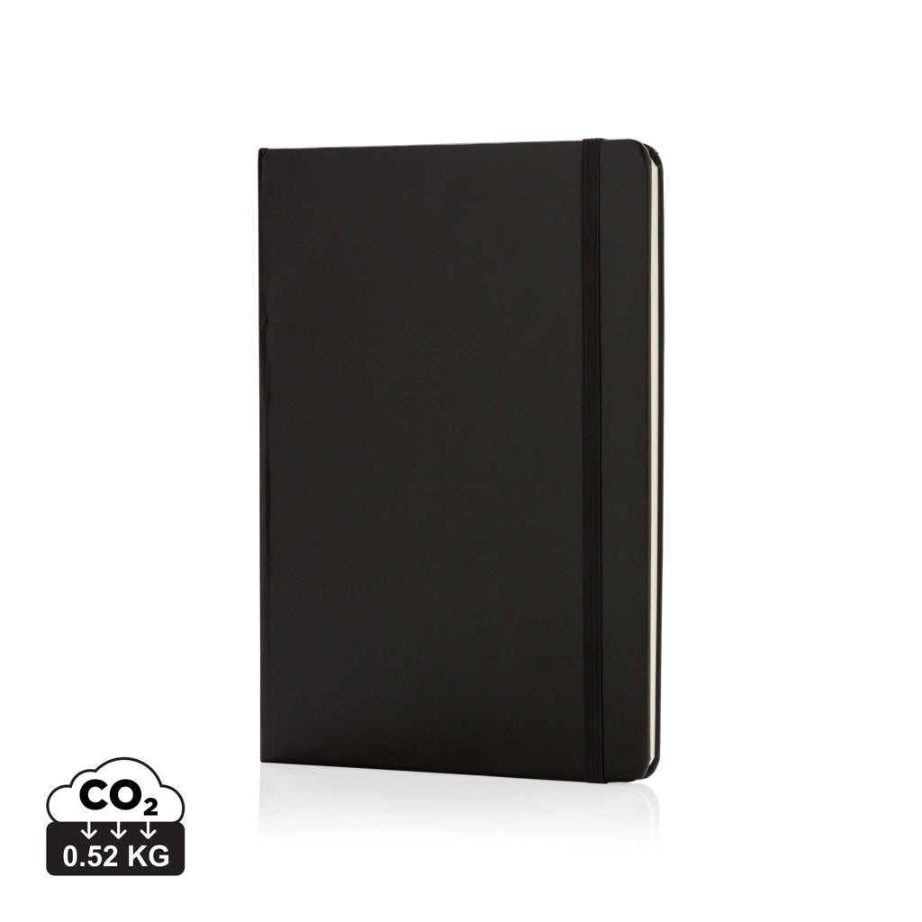 Basic Hardcover Notizbuch A5 – schwarz