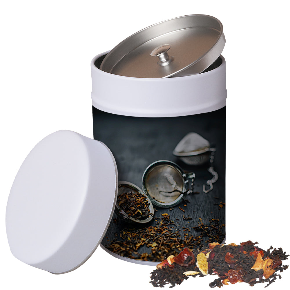 Bio Weihnachtstee in der Metalldose Maxi – Bio Weihnachts Schwarztee, ca. 125 g