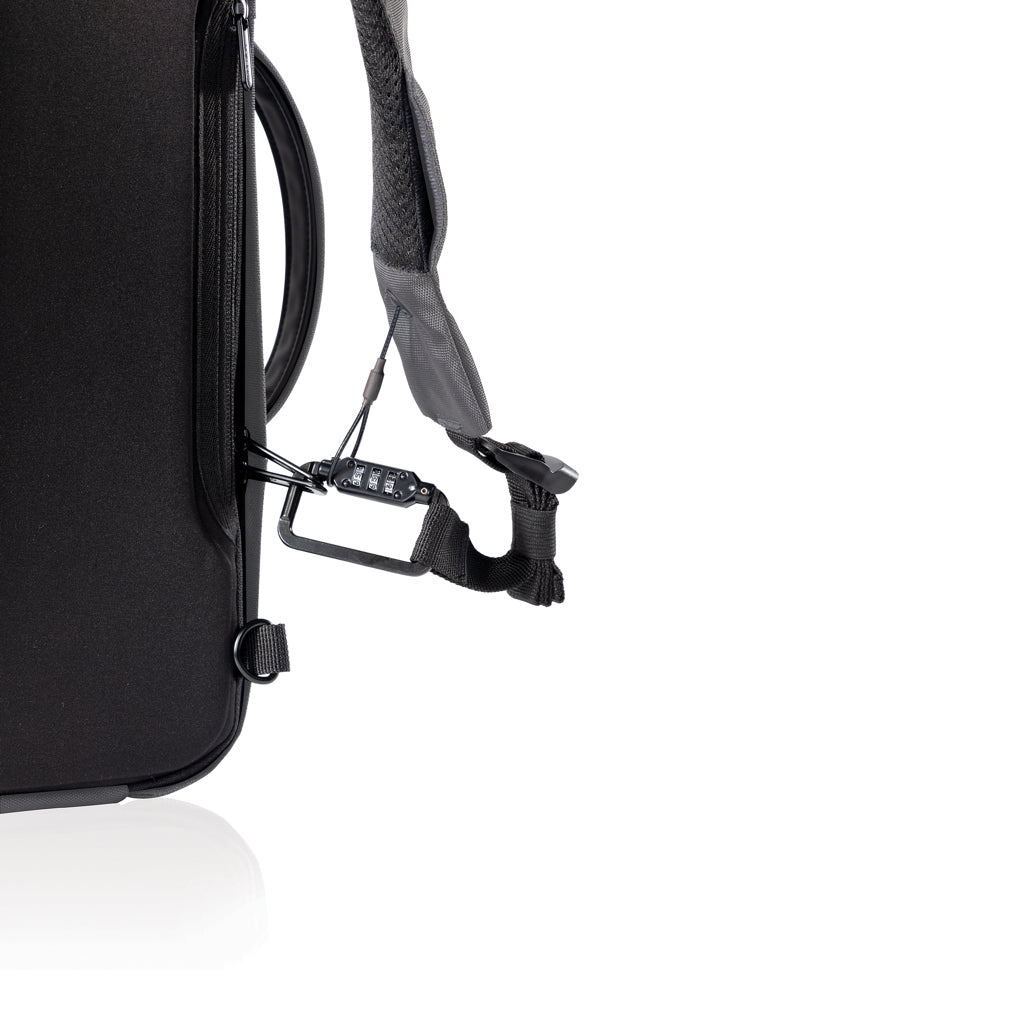 Bobby Bizz 2.0 Anti-Diebstahl Rucksack & Aktentasche – grau