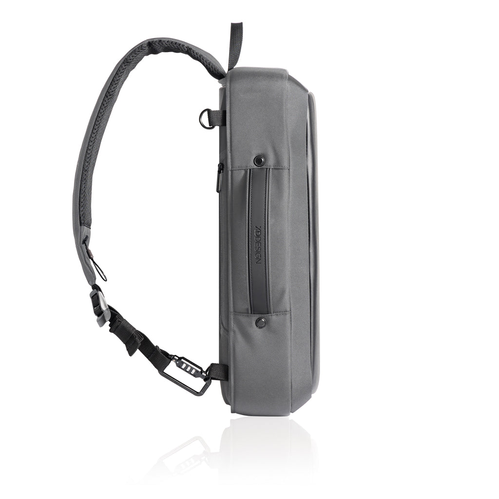Bobby Bizz 2.0 Anti-Diebstahl Rucksack & Aktentasche – grau