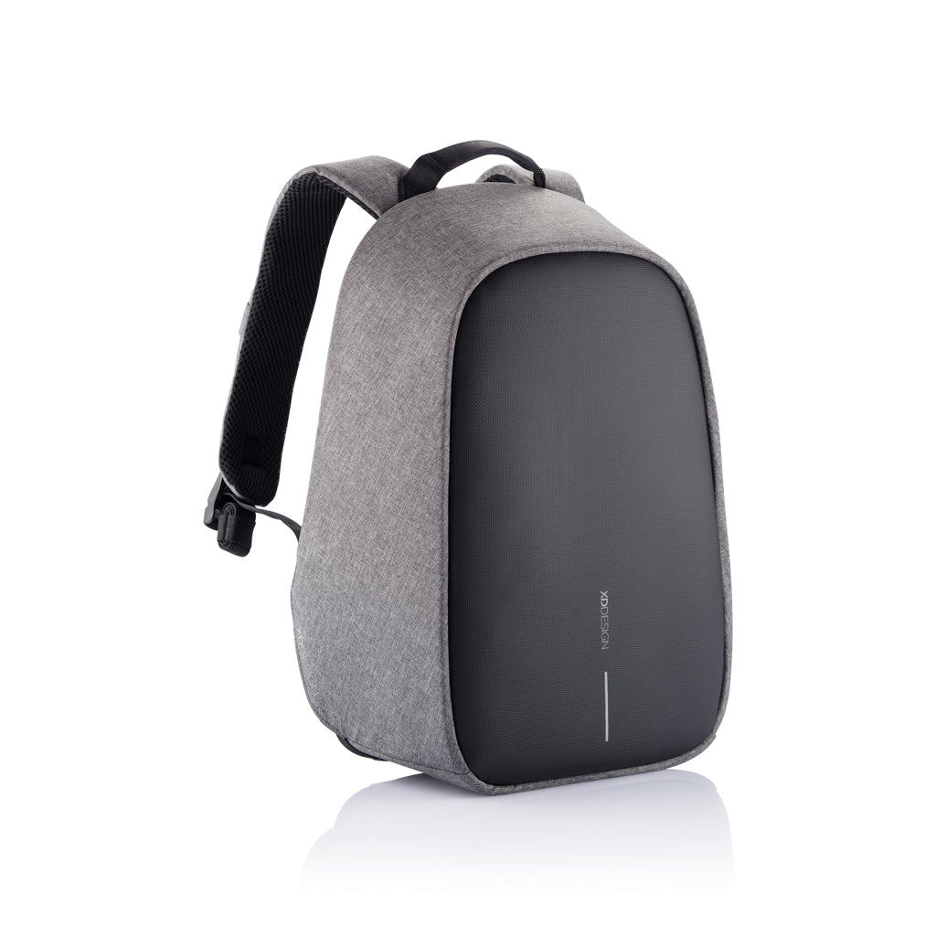 Bobby Hero Small Anti-Diebstahl-Rucksack – grau