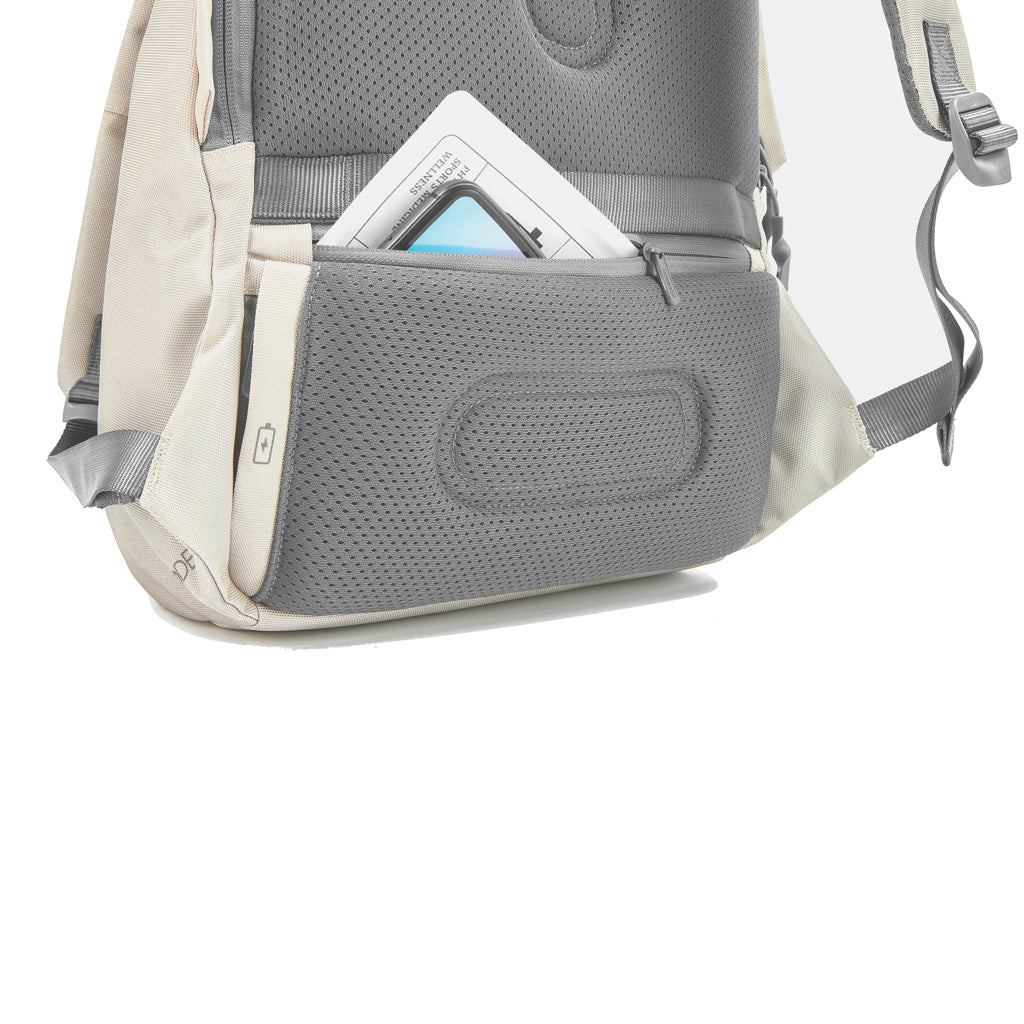 Bobby Soft, Anti-Diebstahl-Rucksack – beige