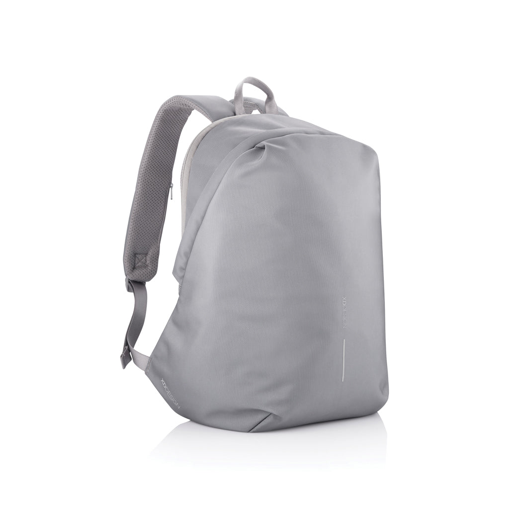Bobby Soft, Anti-Diebstahl-Rucksack – grau