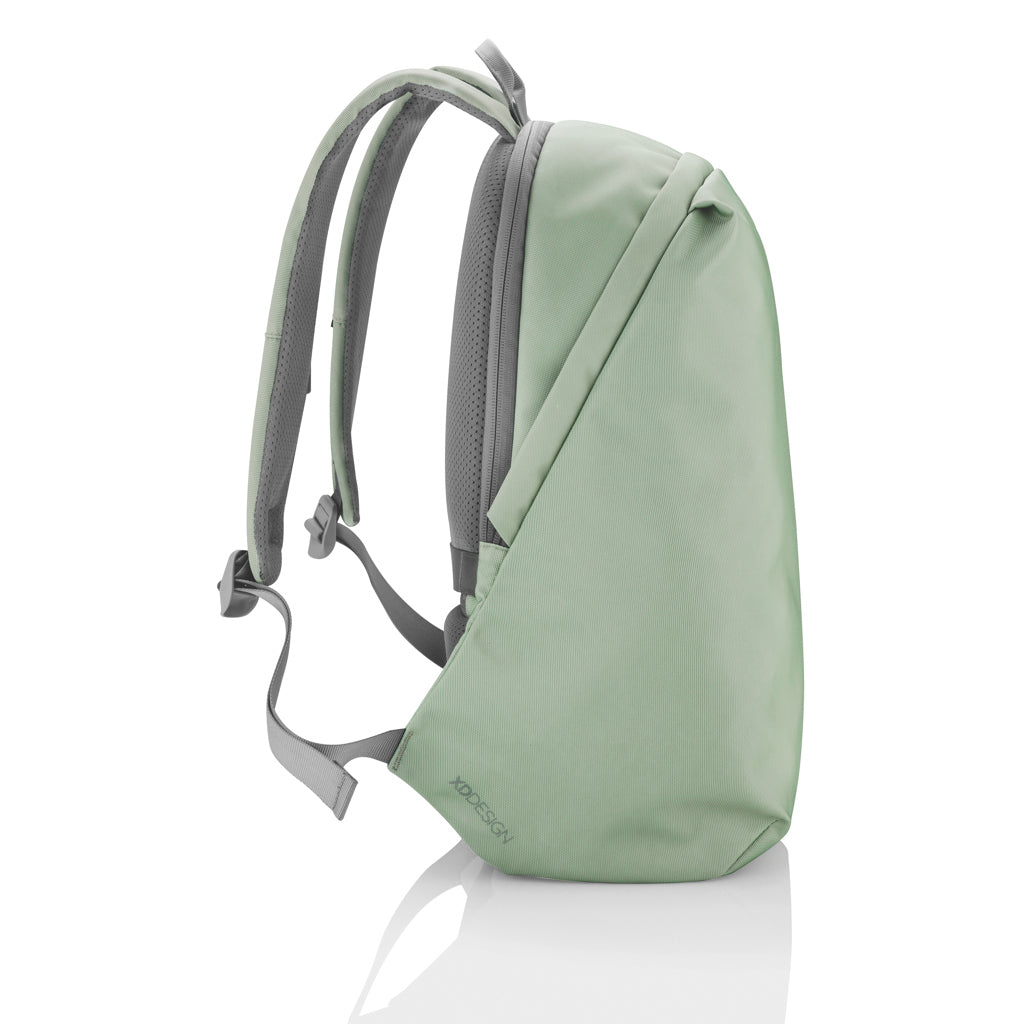 Bobby Soft, Anti-Diebstahl-Rucksack – Iceberg green