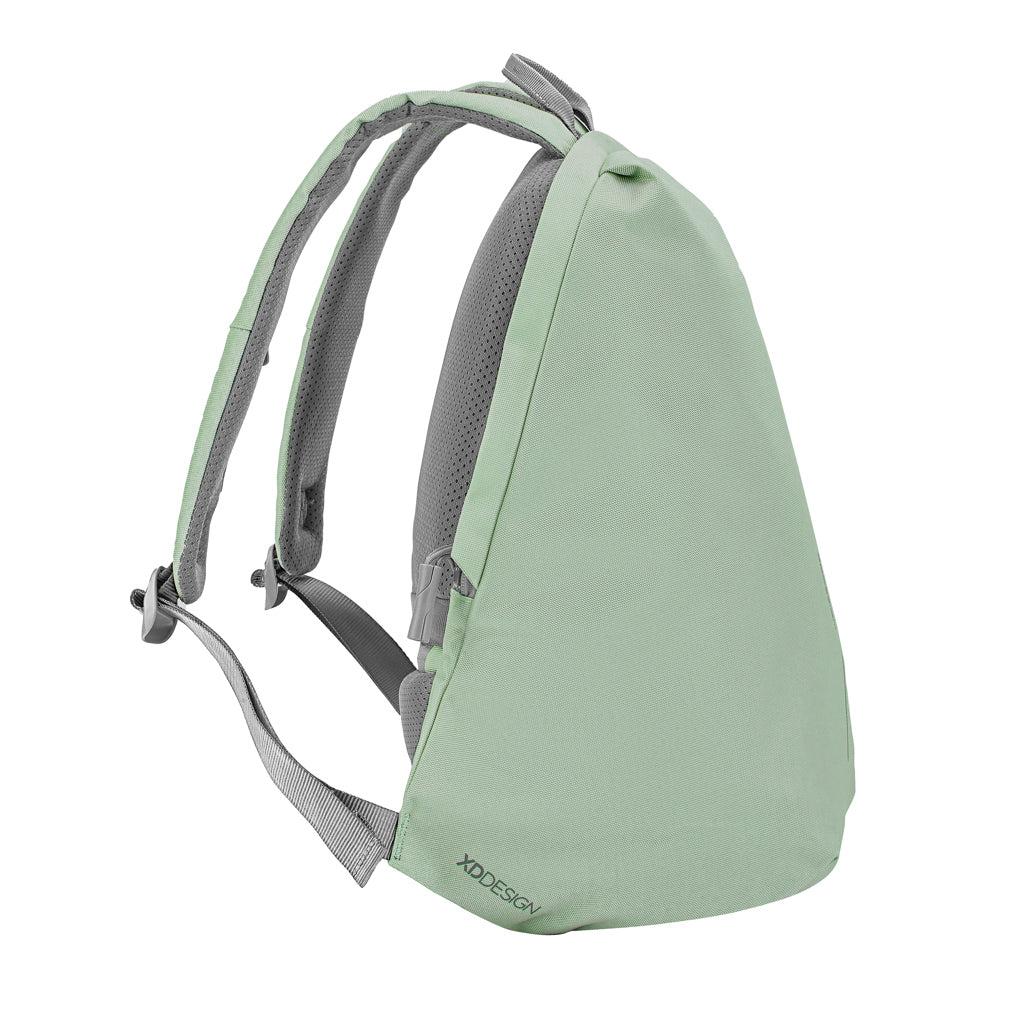 Bobby Soft, Anti-Diebstahl-Rucksack – Iceberg green