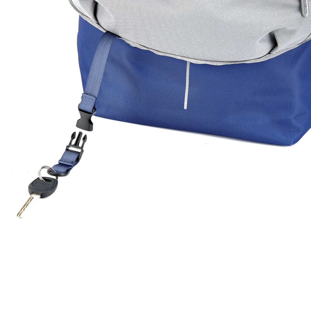 Bobby Soft, Anti-Diebstahl-Rucksack – Königsblau