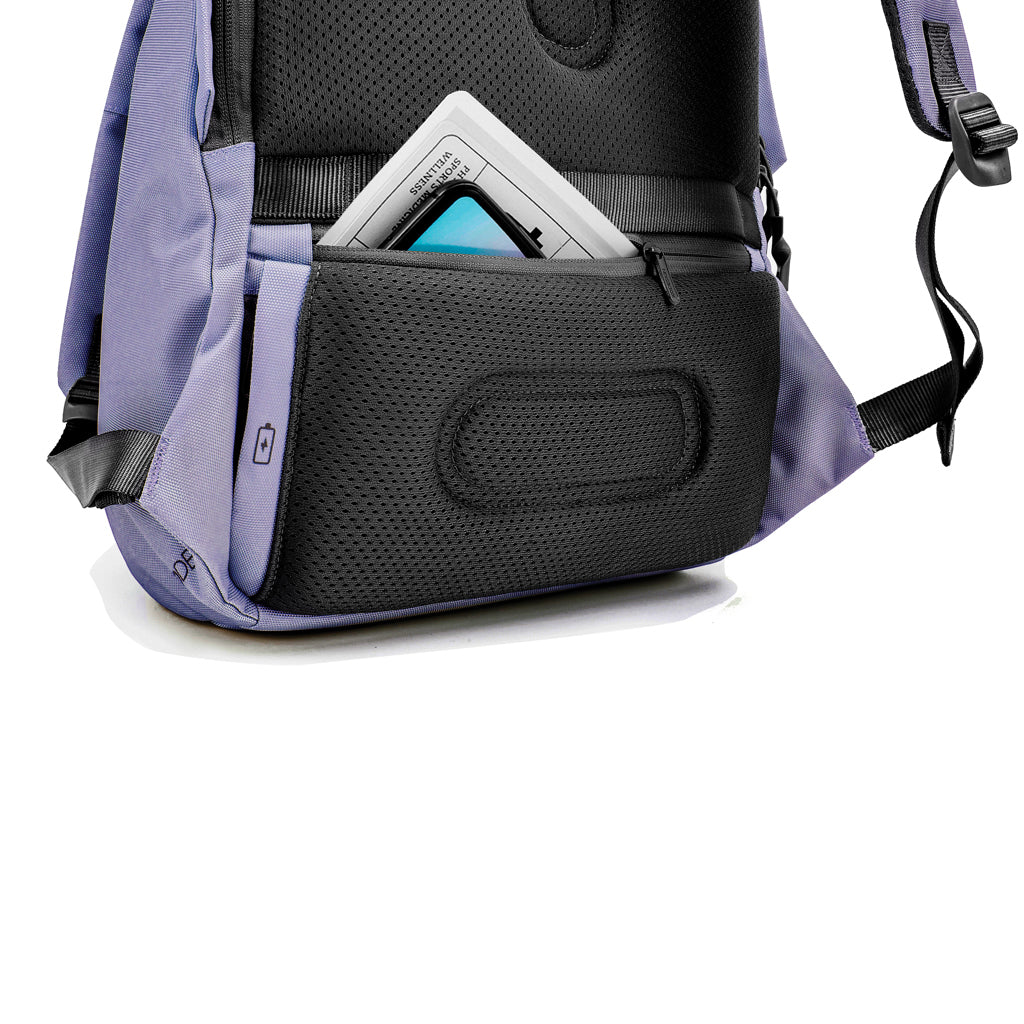 Bobby Soft, Anti-Diebstahl-Rucksack – lavender