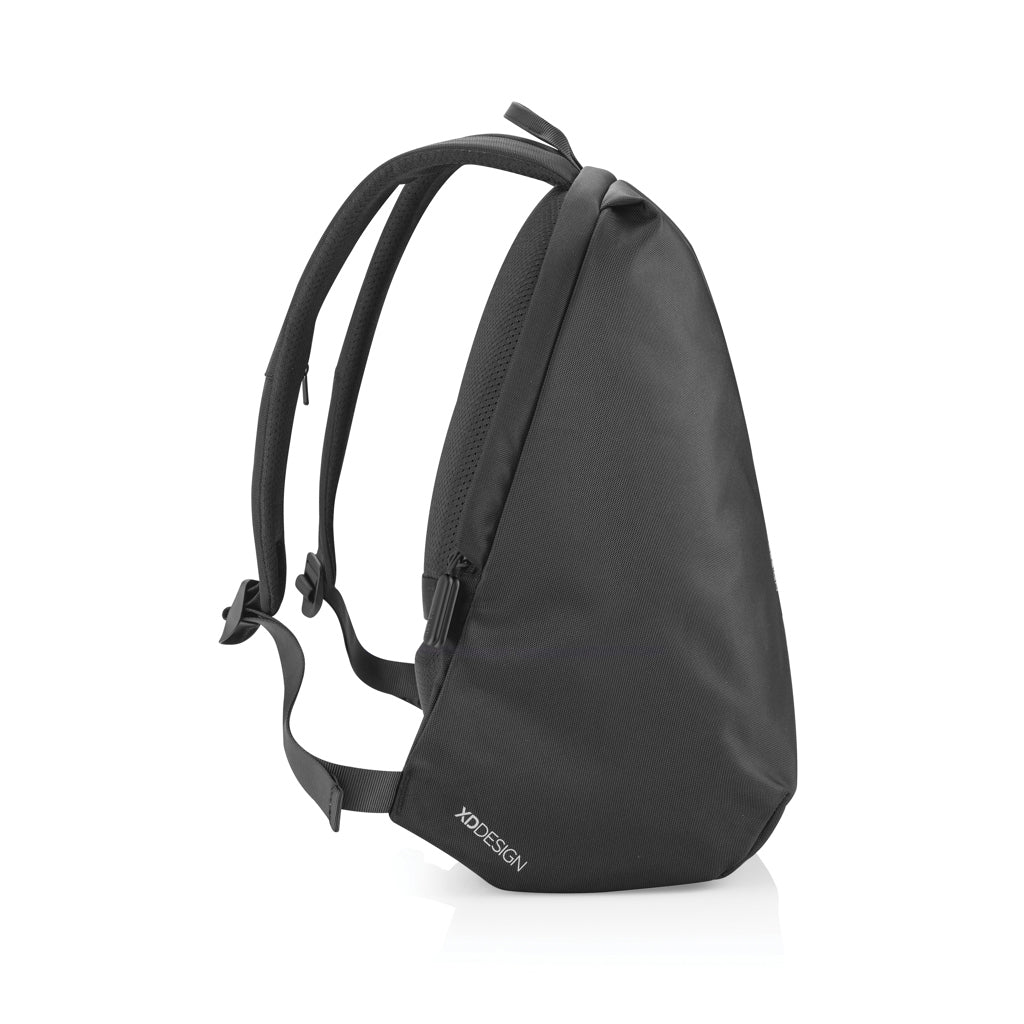 Bobby Soft, Anti-Diebstahl-Rucksack – schwarz