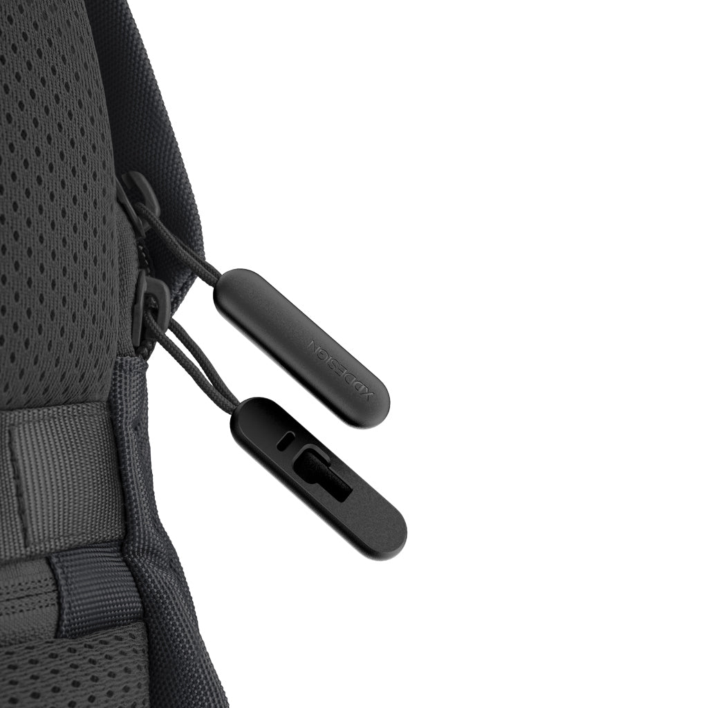 Bobby Soft, Anti-Diebstahl-Rucksack – schwarz