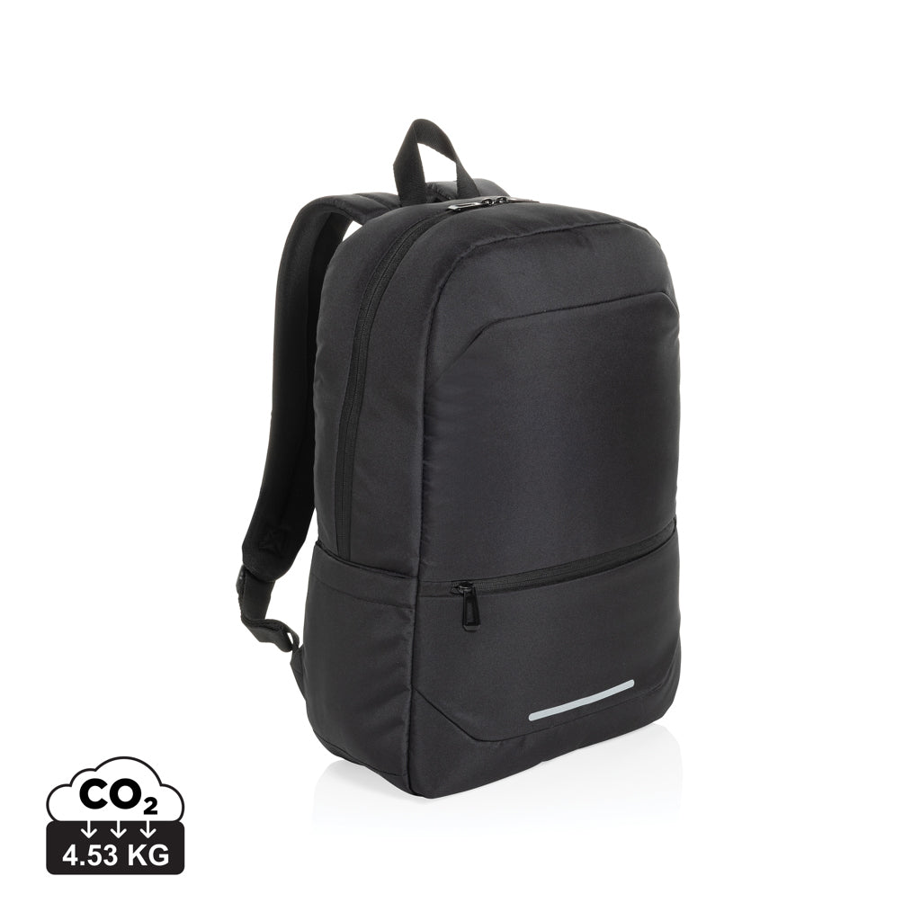 CityPack AWARE™ RPET Business 15,6"-Laptop-Rucksack – schwarz