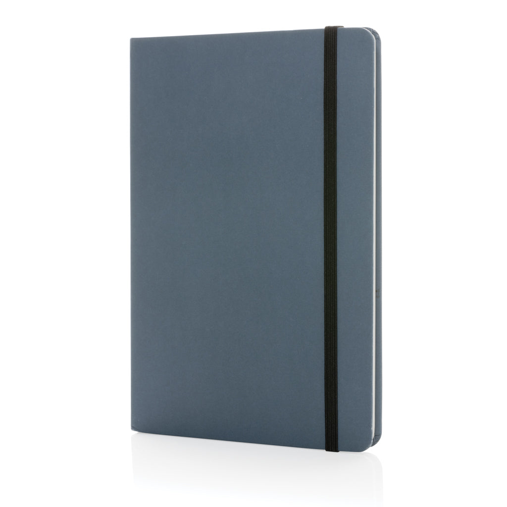 Craftstone A5 Notizbuch aus recycelt. Kraft- und Steinpapier – blau