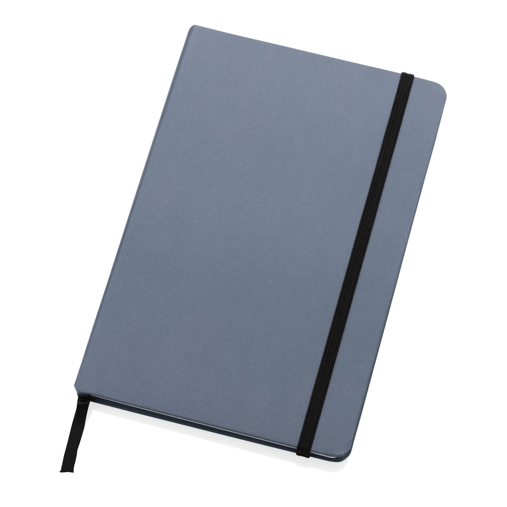 Craftstone A5 Notizbuch aus recycelt. Kraft- und Steinpapier – blau