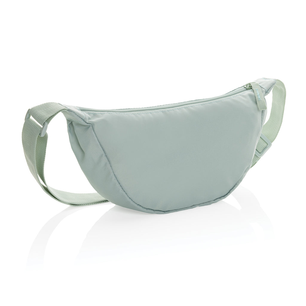 Crescent AWARE™ RPET Half-Moon Sling Tasche – Iceberg green