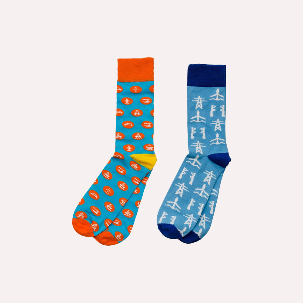 Sportsocken mit Logo von Vanilla und Pepper
