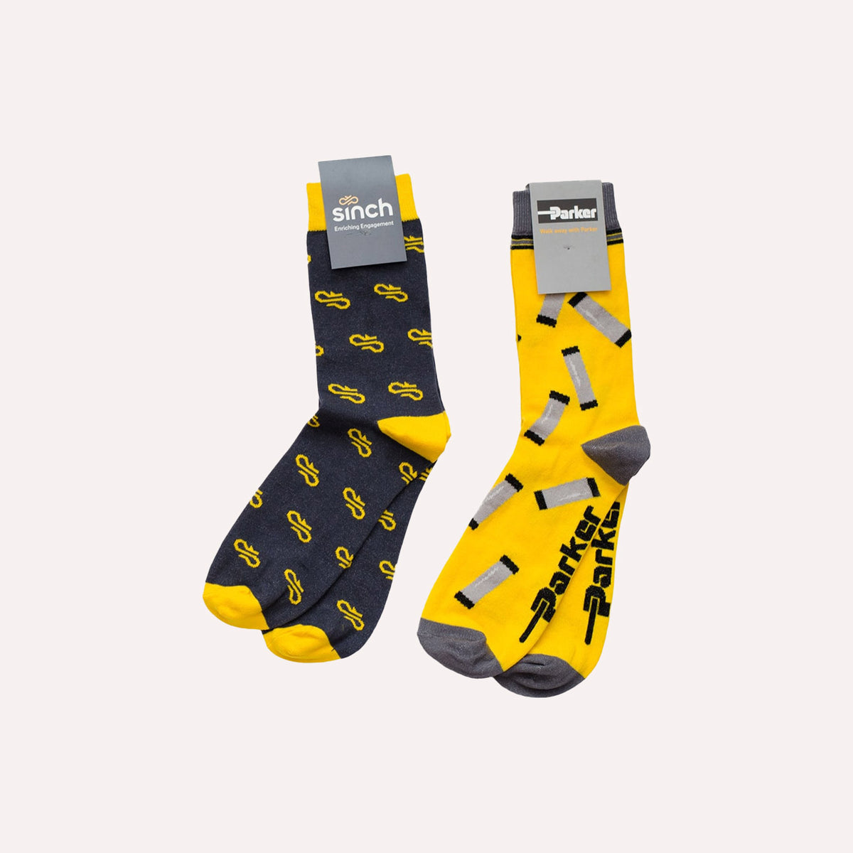 Ökotex Crew Logo Socke vollständig im eigenen Design und Logo