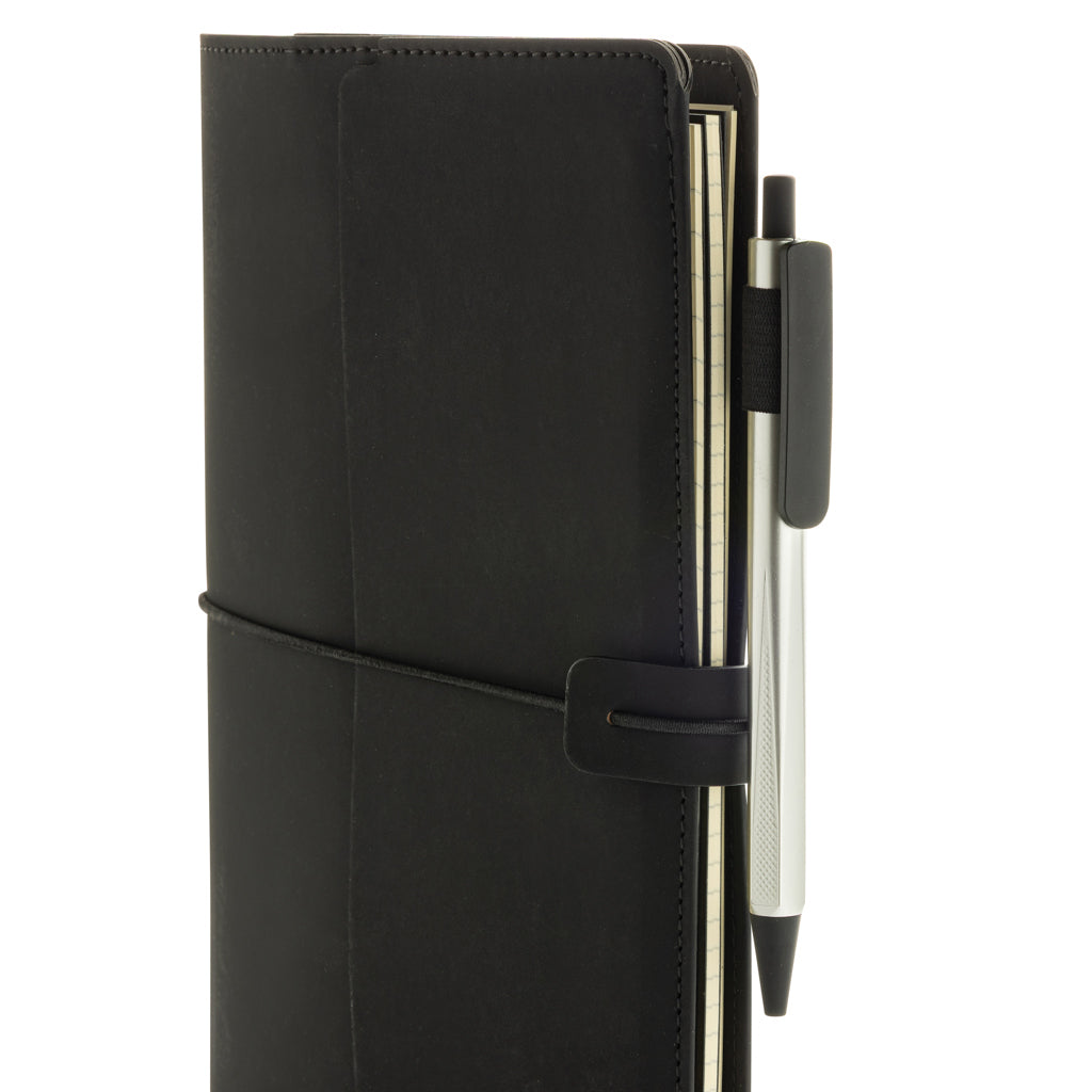 Daily Notes Binder 3-in-1 PU-Notizbuch zum Nachfüllen – schwarz