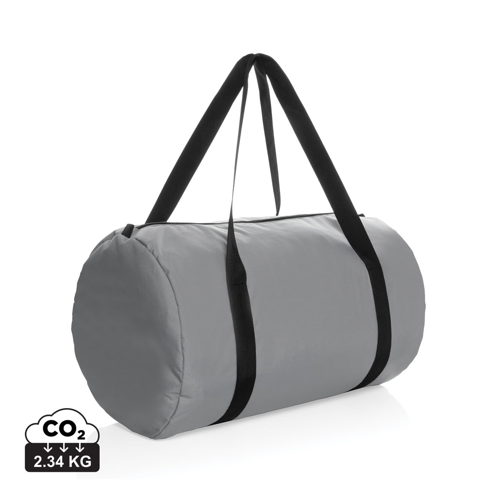 Dillon AWARE™ RPET faltbare Sporttasche – grau