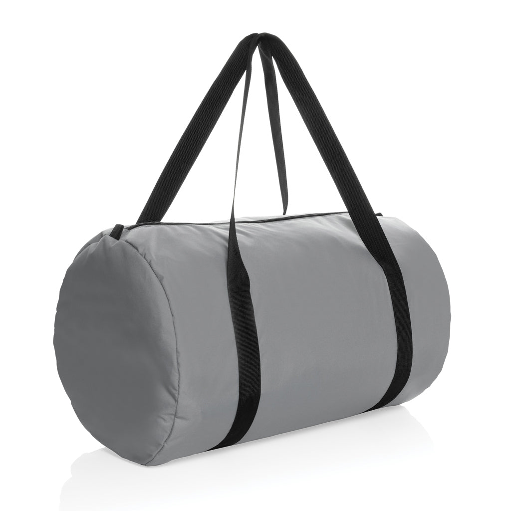 Dillon AWARE™ RPET faltbare Sporttasche – grau