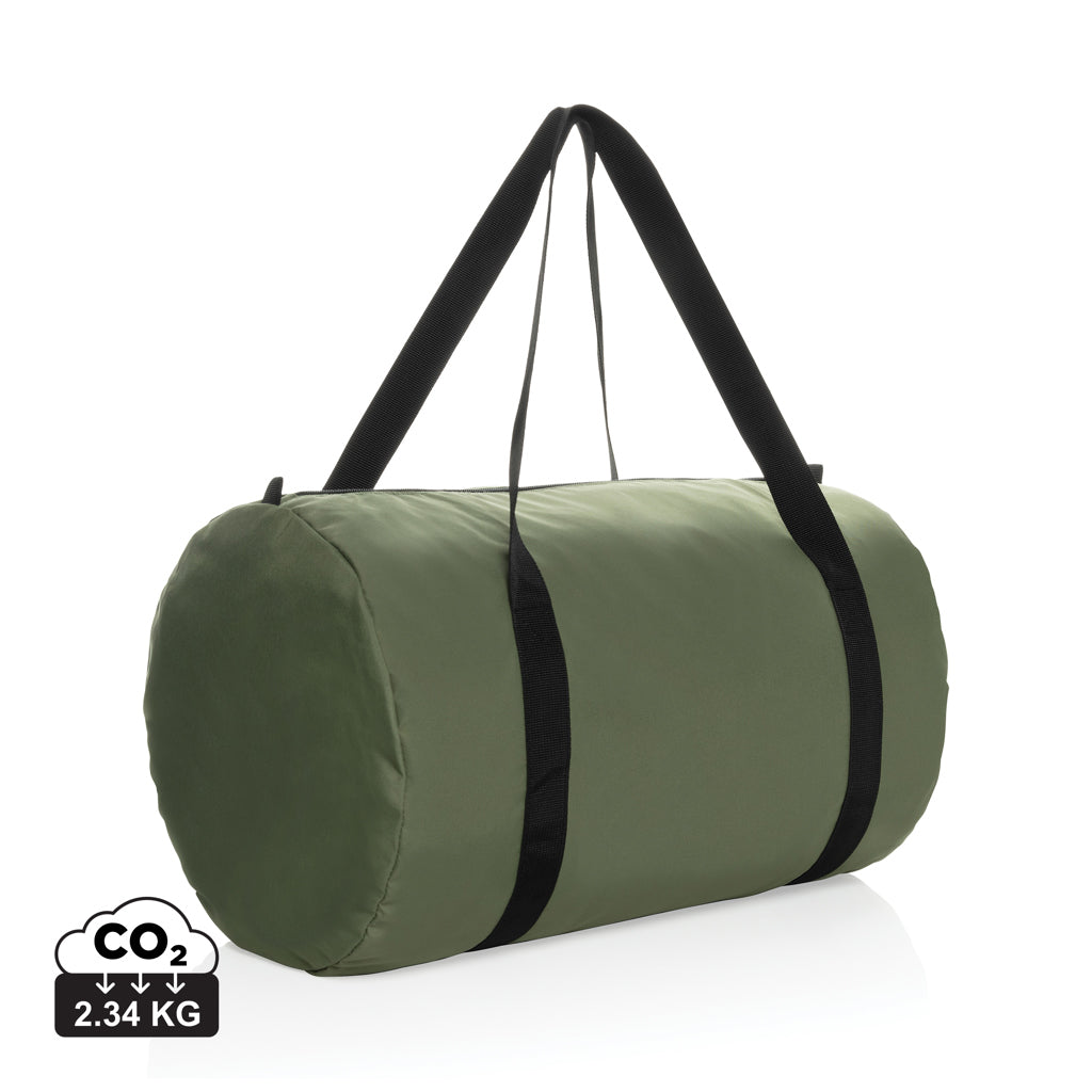 Dillon AWARE™ RPET faltbare Sporttasche – grün