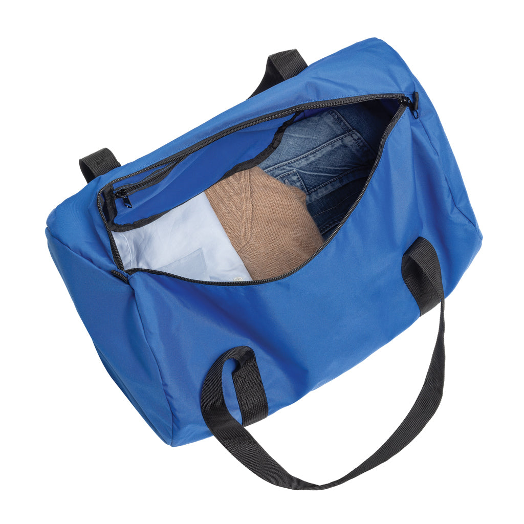 Dillon AWARE™ RPET faltbare Sporttasche – Königsblau