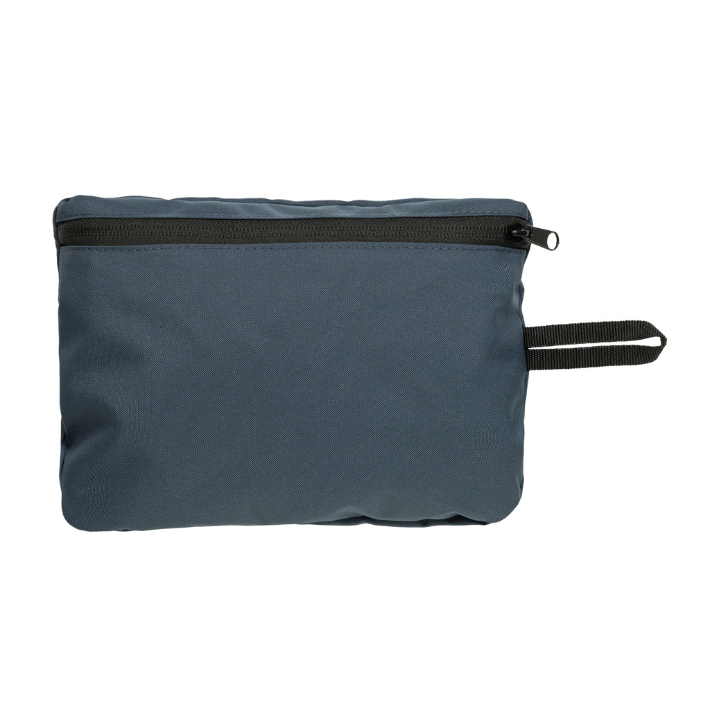 Dillon AWARE™ RPET faltbare Sporttasche – navy blau