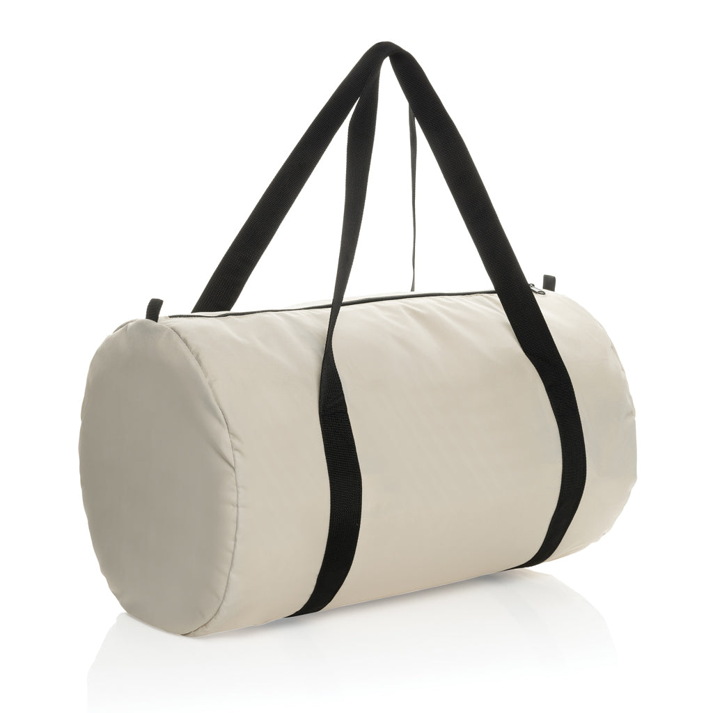 Dillon AWARE™ RPET faltbare Sporttasche – off white