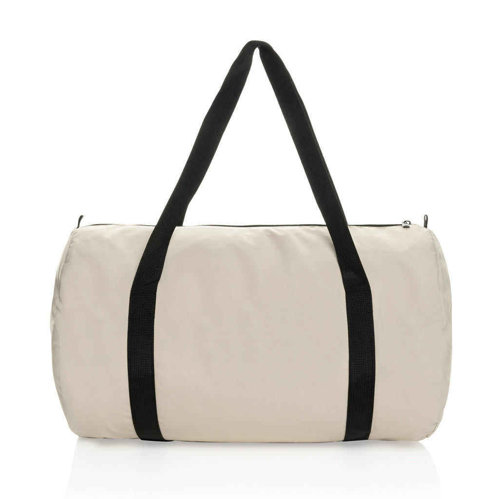 Dillon AWARE™ RPET faltbare Sporttasche – off white
