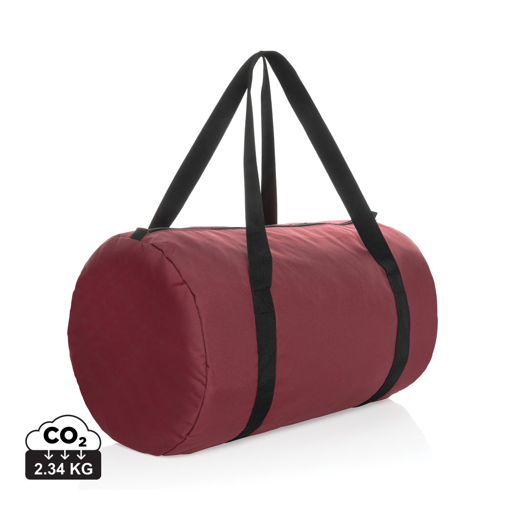 Dillon AWARE™ RPET faltbare Sporttasche – rot