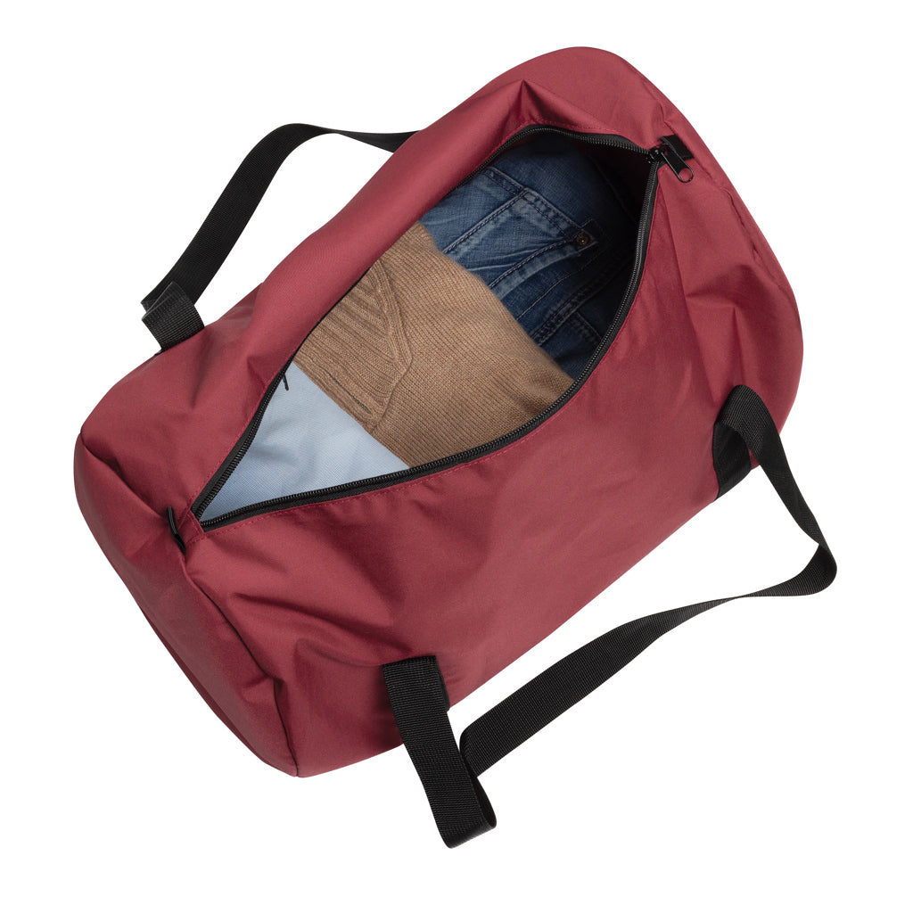 Dillon AWARE™ RPET faltbare Sporttasche – rot