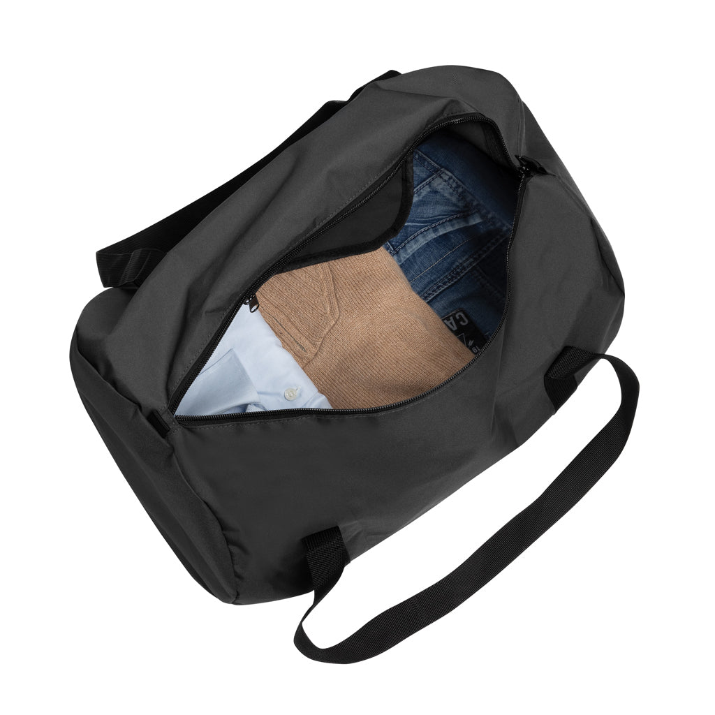 Dillon AWARE™ RPET faltbare Sporttasche – schwarz