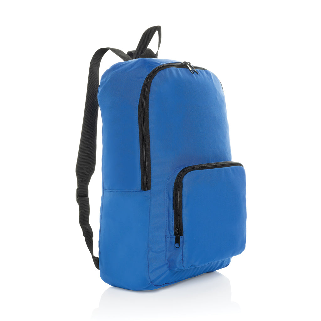 Dillon AWARE™ RPET faltbarer klassischer Rucksack – Königsblau