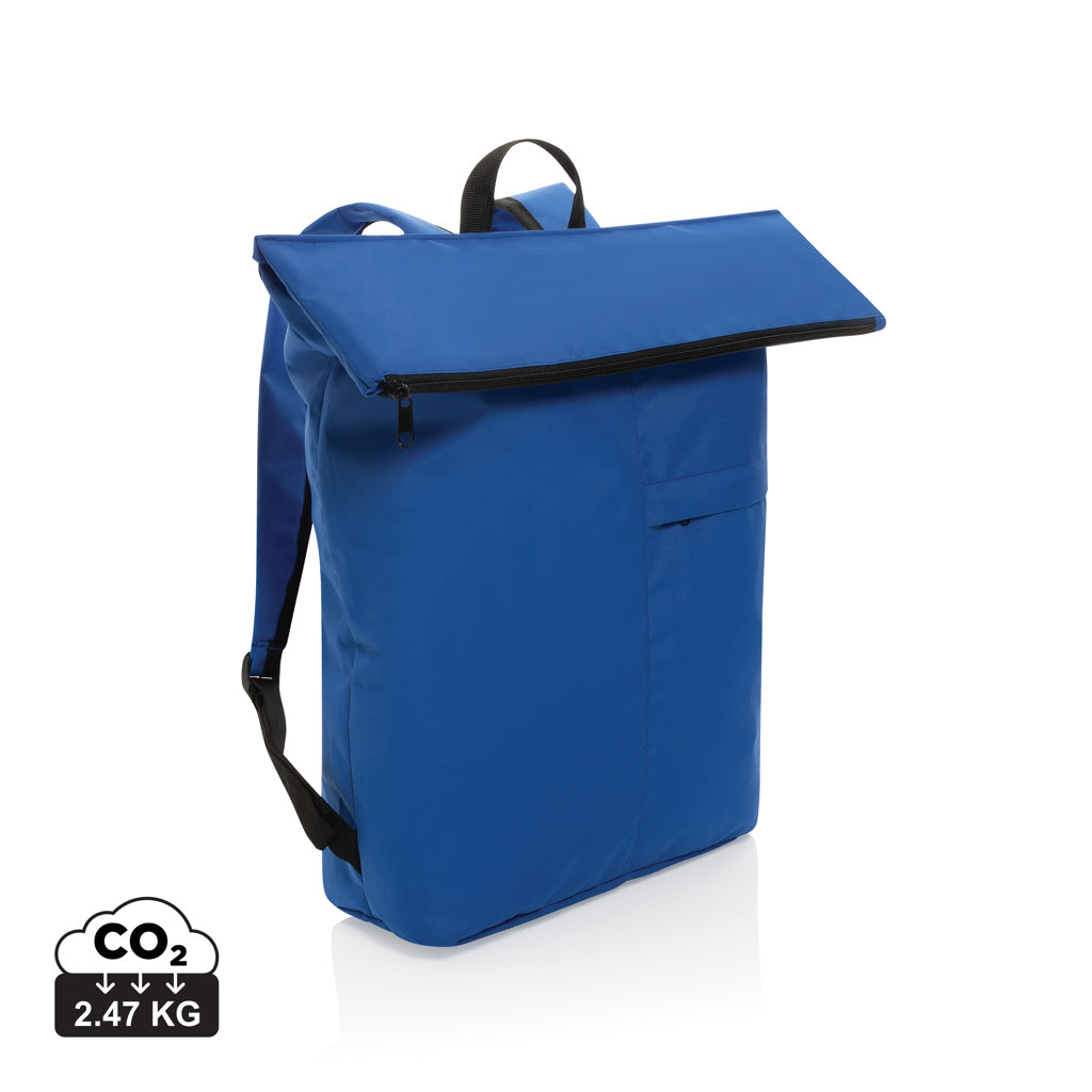 Dillon AWARE™ RPET faltbarer Lightweight-Rucksack – Königsblau