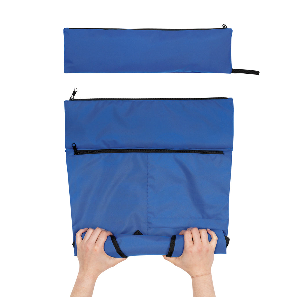 Dillon AWARE™ RPET faltbarer Lightweight-Rucksack – Königsblau