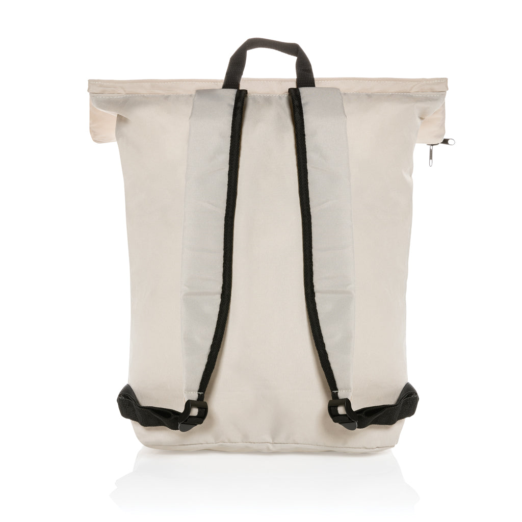 Dillon AWARE™ RPET faltbarer Lightweight-Rucksack – off white
