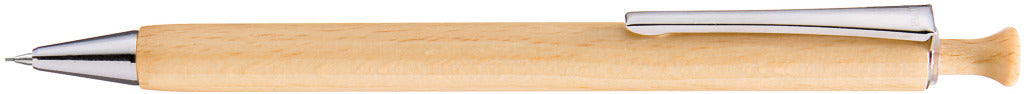 Druckbleistift aus Holz mit Metallclip – alle Farben