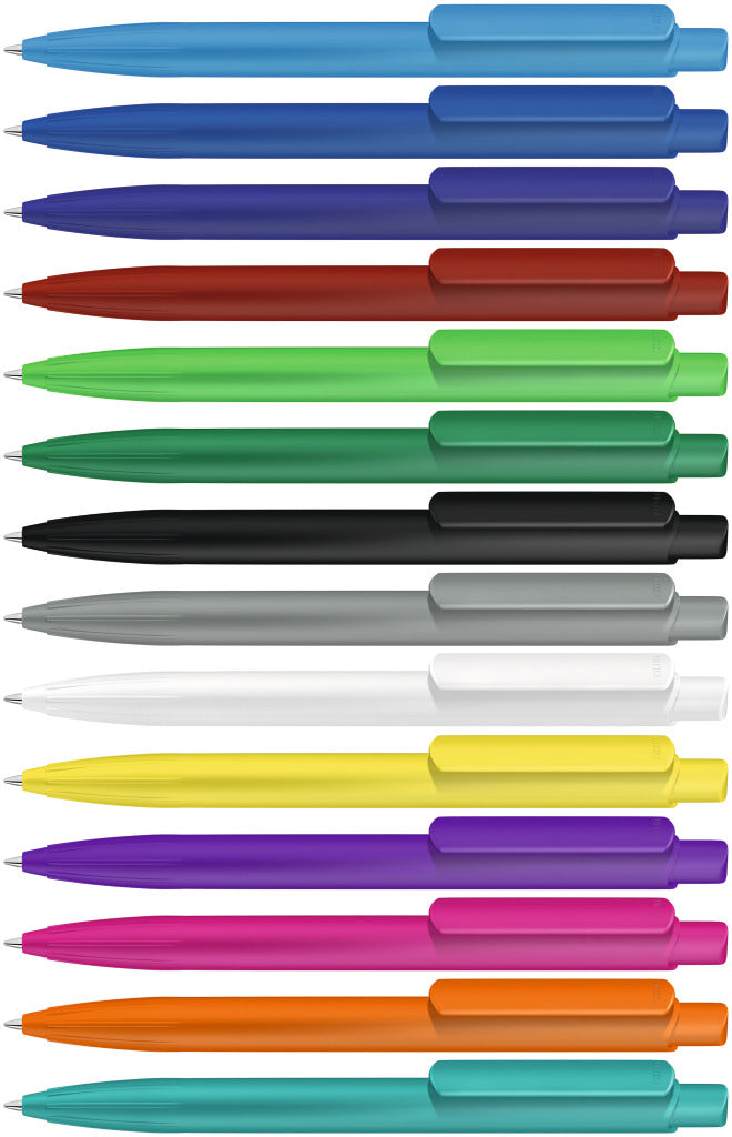 Druckkugelschreiber mit eingelassener Griffzone – alle Farben