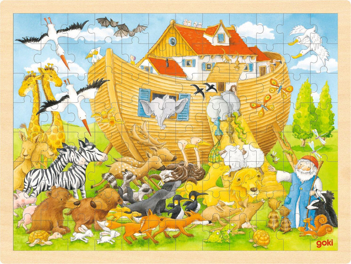 Einlegepuzzle Einzug in die Arche Noah – Ansicht