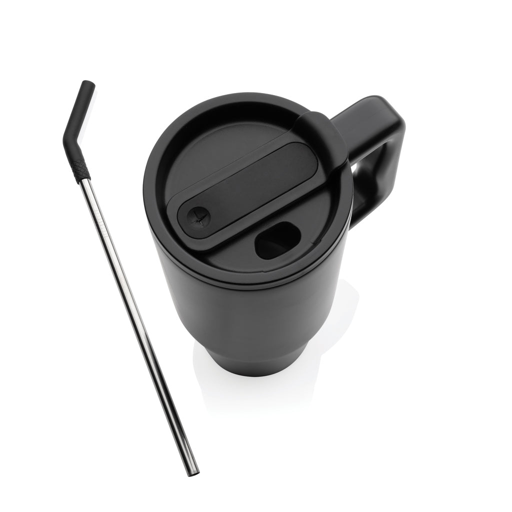 Embrace Deluxe Becher aus RCS recyceltem Edelstahl 900ml – schwarz