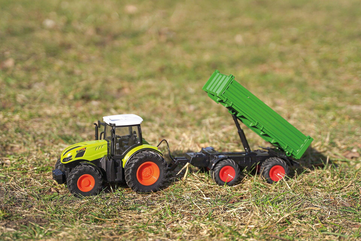 Ferngesteuerter Traktor mit Kippanhänger 1:24 – weitere Ansicht